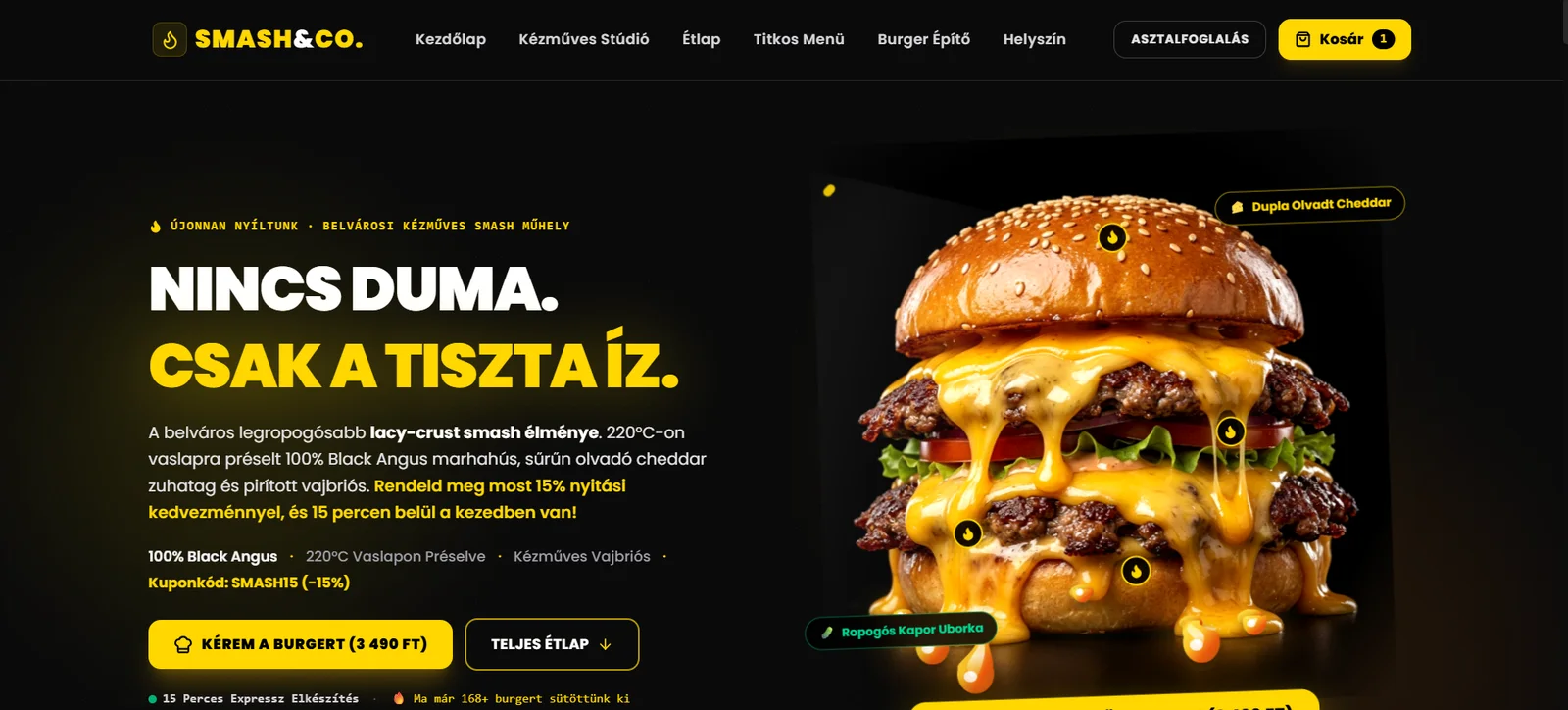 Smash & Co. – Gasztronómia & Vendéglátás